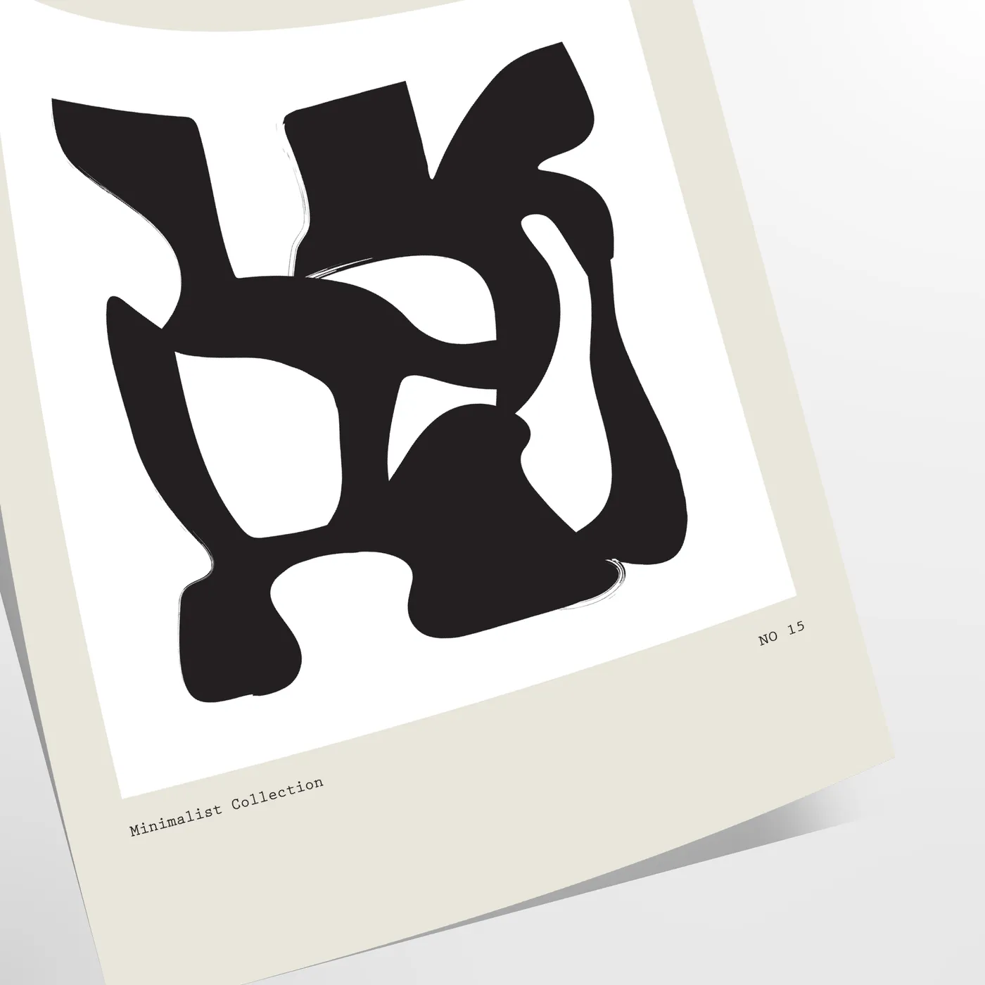 space shape bohemian poster palette gray black captivating piece wall art ideal gift modern touch décor standalone print perfect enthusiast collection