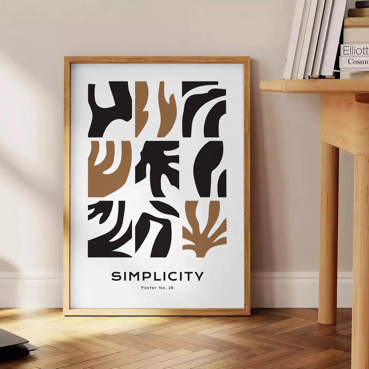 space boho wall art stylish shape designs chic shades gray black captivating poster perfect gift lovers touch modern elegance decor artwork standalone print